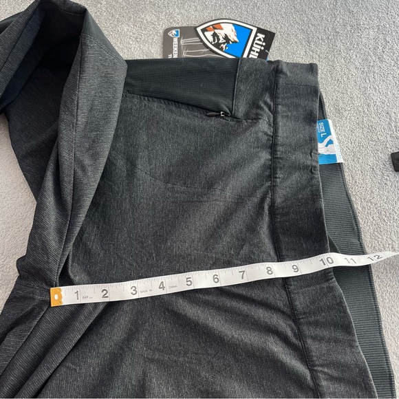 Kuhl NWT Women’s Weekendr Tight Charcoal Grey size Large  Regular - Picture 9 of 10
